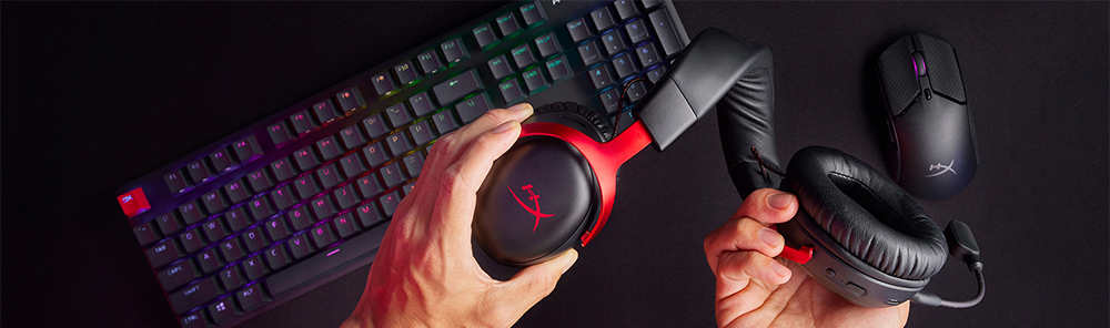 HyperX Cloud III Wirelessゲーミングヘッドセット