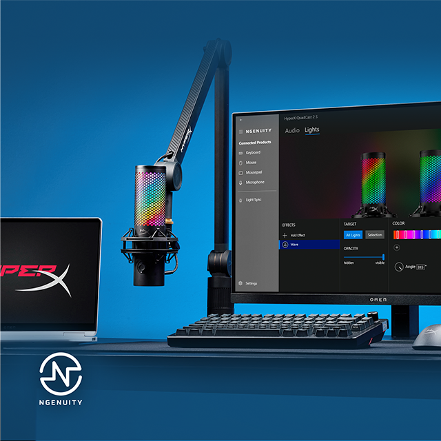 HyperX QuadCast 2 S コンデンサーマイク USBマイク